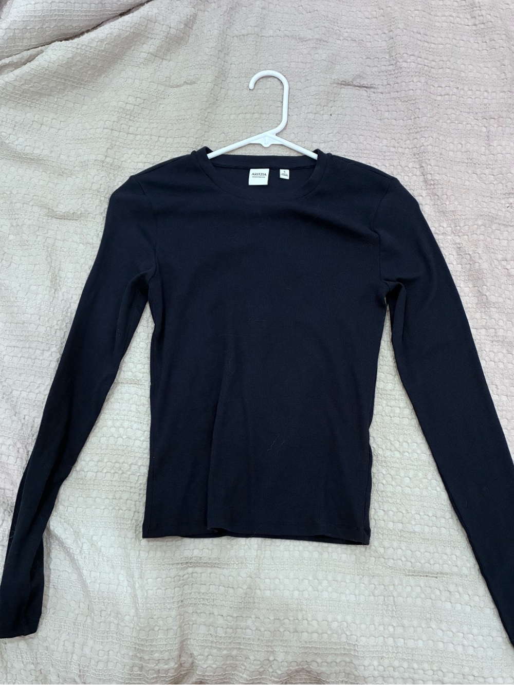 A New Day Long-Sleeve Crewneck Sweater - Black